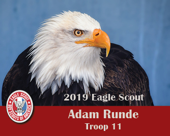 Eagle Scout – Adam Runde - Northeast Iowa Council